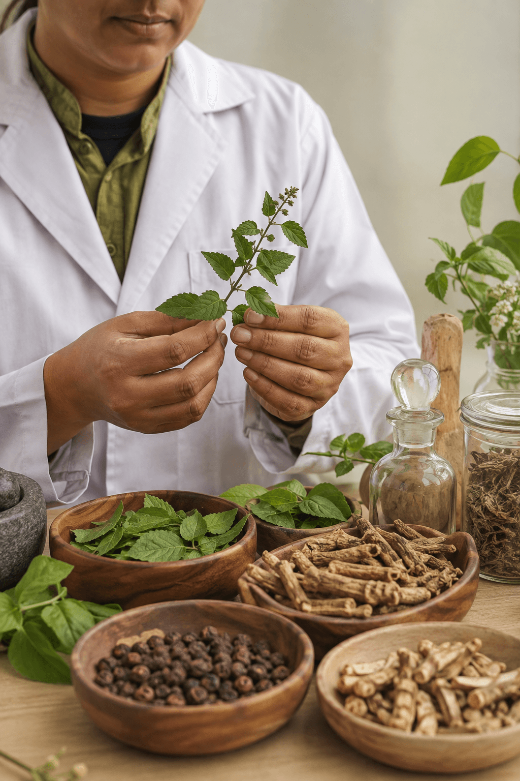 Carefully selected medicinal herbs